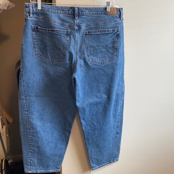 American Eagle Outfitters Blue Flare & Wide Leg Jeans - Picture 4 of 5